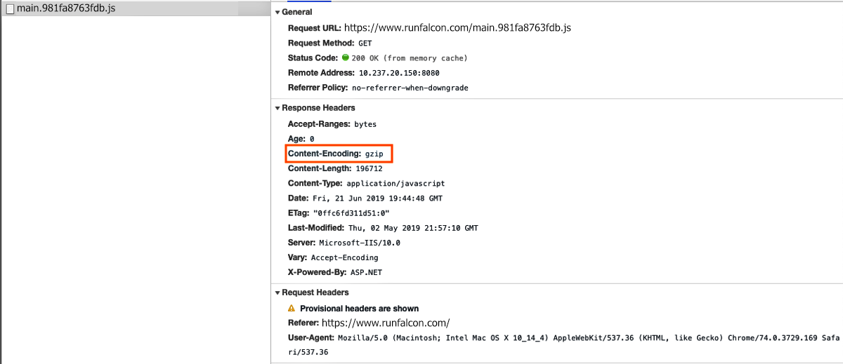 Title gzip encoding verification image